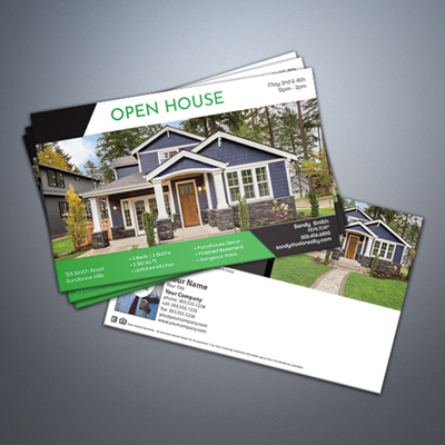 Open House Postcard 03 Green