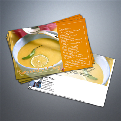 Cooking Series Postcard 034 - Butternut Squash Soup