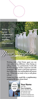 Your Neighbor Door Hanger 004 Fence