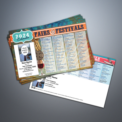 Colorado Fairs & Festivals Postcard