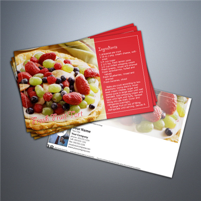 Cooking Series Postcard 031 - Fresh Fruit Tart