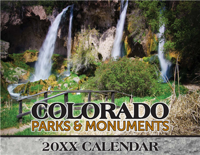 CO Parks & Monuments Wall Calendar, Large