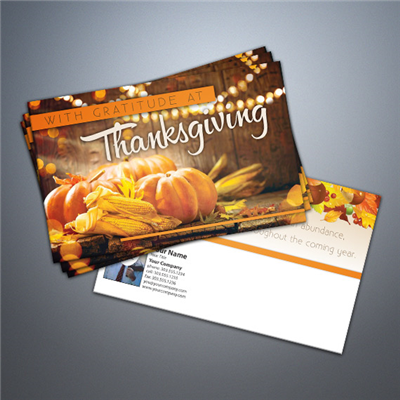 Thanksgiving - Gratitude Postcard