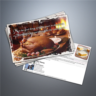 Thanksgiving - Turkey Postcard