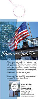 Your Neighbor Door Hanger 006 Flag